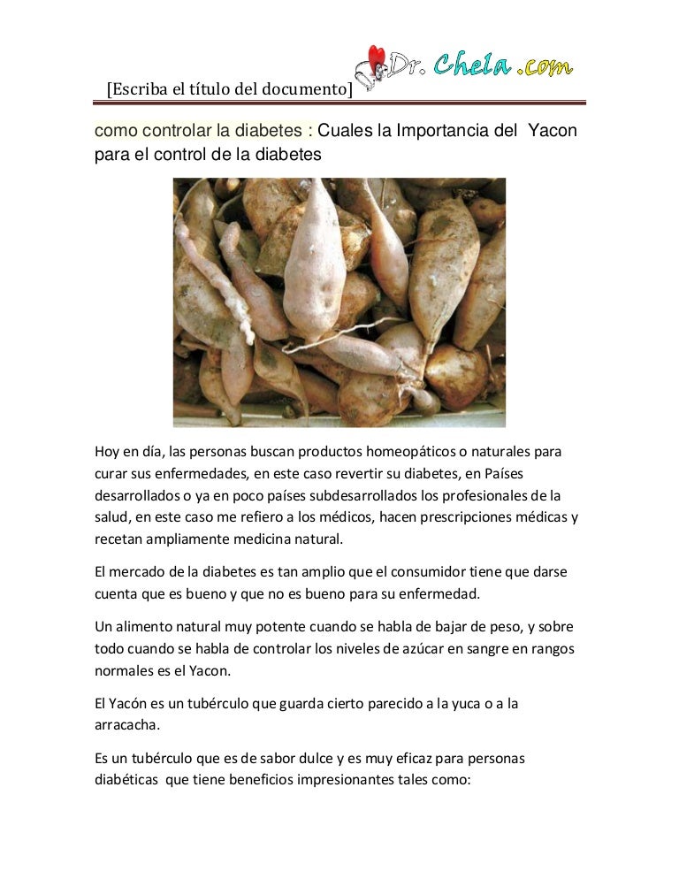 Como se come el yacon para bajar de peso
